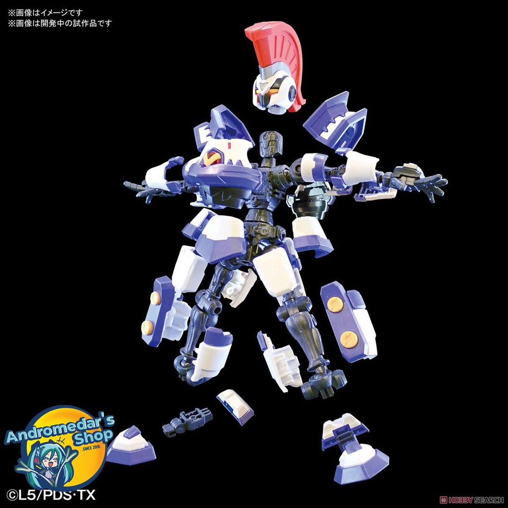 [Bandai] Mô hình lắp ráp Hyper Function LBX Achilles (Plastic model)