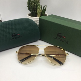 Kính nam cá sấu màu trà cực đep mắt polazoid