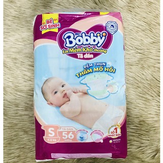 Tã Dán Bobby S56 ( Dành cho trẻ 4-8 kg )