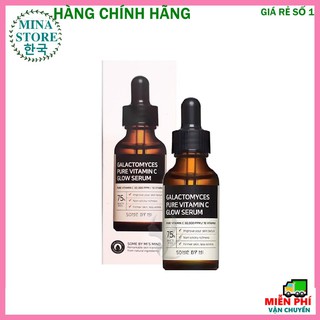 [Trắng da 100%-Hàng Auth] Tinh Chất Dưỡng Trắng Chống Lão Hóa Some By Mi Galactomyces Pure Vitamin C Glow Serum 30ml