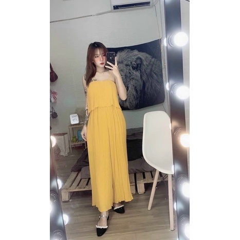 Jum 2s dập ly ống rộng chất voan xốp nhẹ mặc thoải mái ❤️❤️❤️❤️❤️