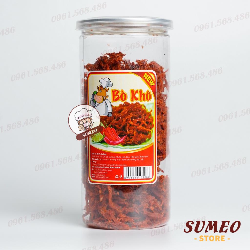 Bò Khô Sợi Loại 1 Bò Khô Xé Sợi Chuẩn Thịt Bò Cay 300g Sumeo Store