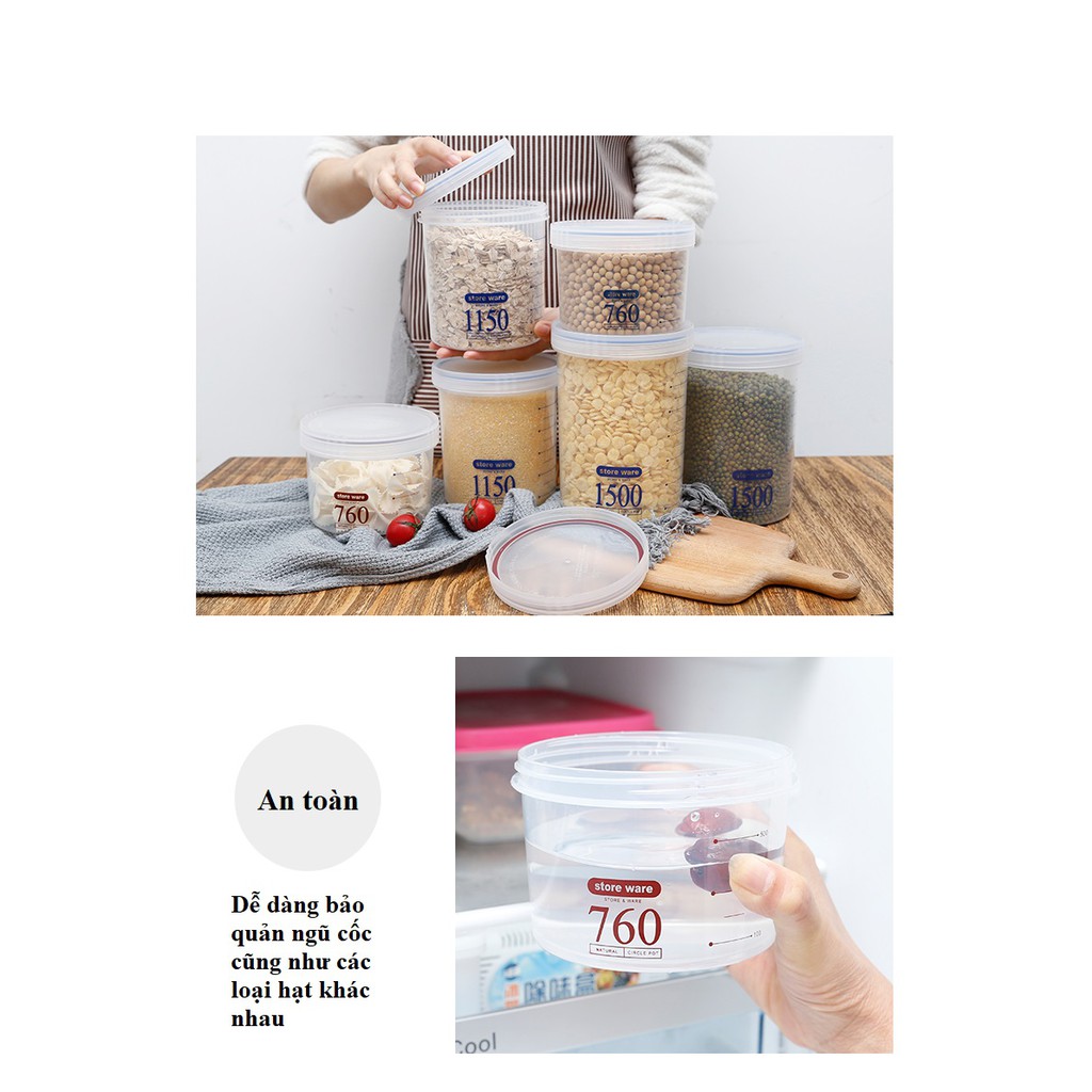 Hộp Đựng Thực Phẩm SPEVI Đến Từ Nhật Bản Với Chất Liệu Nhựa PP Cao Cấp  -  An Toàn, Tiện Lợi | BigBuy360 - bigbuy360.vn