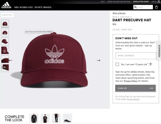 Cap Adidas RED đỏ (nam nữ đội đều đẹp) - 120