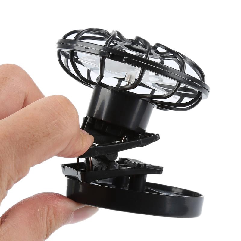 Quạt Mini Có Kẹp Sử Dụng Năng Lượng Mặt Trời Tiện Dụng