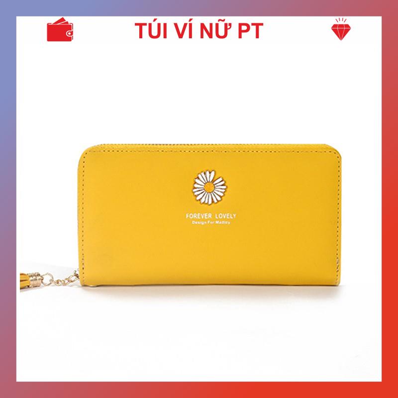 Ví nữ dáng dài cầm tay thời trang nhiều ngăn cao cấp giá rẻ đựng tiền TUIVINUPT PTVI139