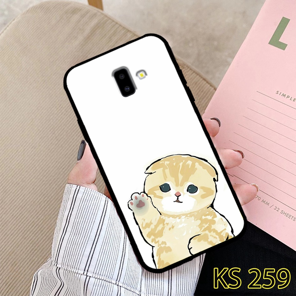 Ốp lưng Samsung J4/J4 Plus/J4 Core in hình Mèo con siêu đáng yêu, ngộ nghĩnh_KINGSTORE.HN_Ốp SS