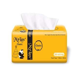 Combo Giấy ăn gấu trúc Mylan bịch 10 gói