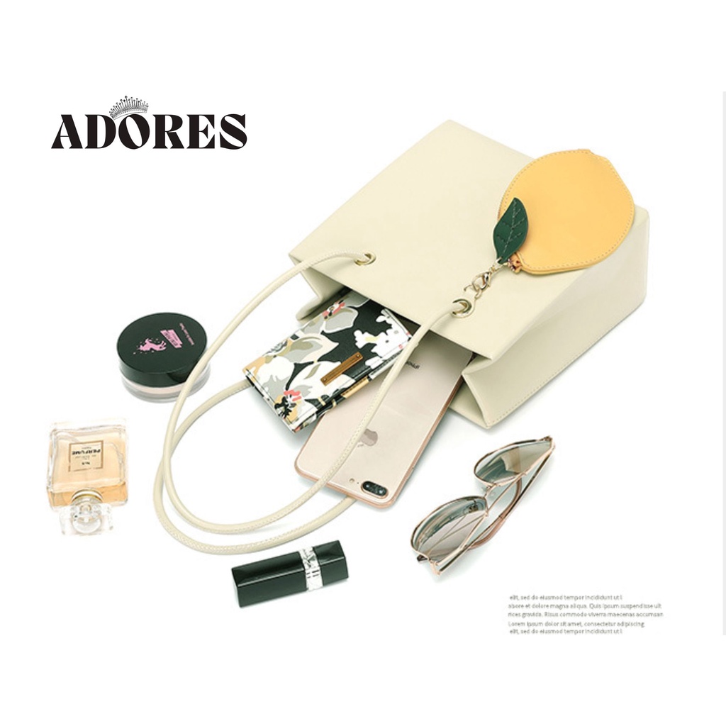 Túi xách nữ vuông da trơn thời trang B21