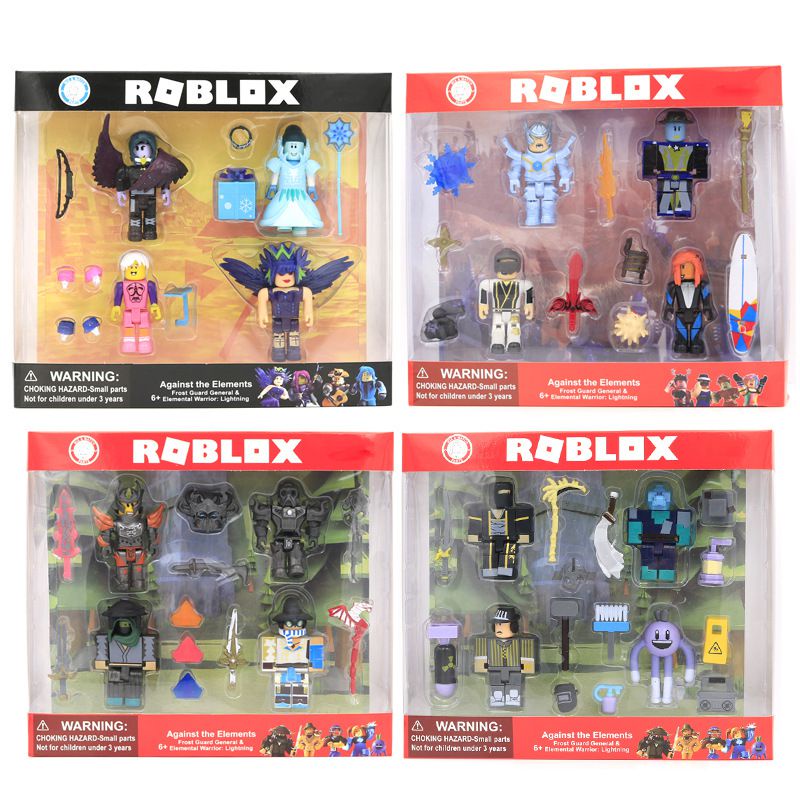 Set mô hình tự lắp ráp game Roblox giáo dục mừng sinh nhật cho bé