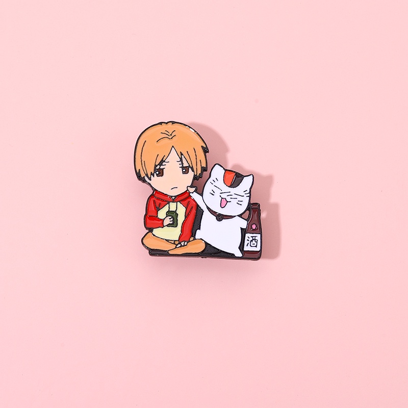 Huy Hiệu Cài Áo Hình Mèo Dễ Thương