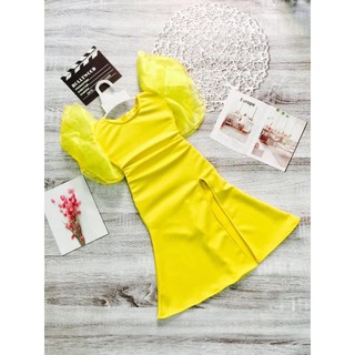 Đầm dạ hội body đuôi cá bé gái