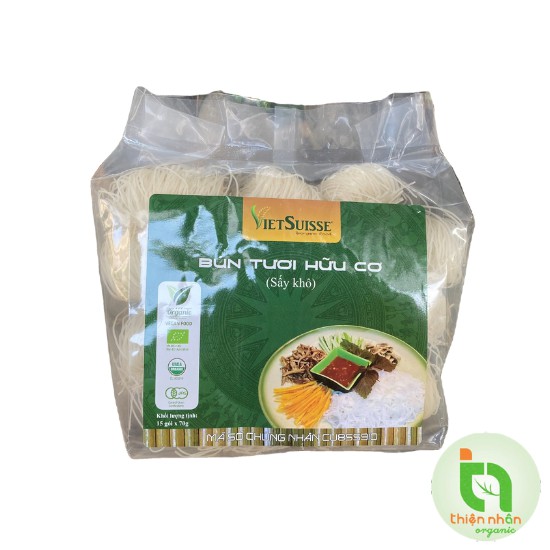 Bún tươi hữu cơ sấy khô Vietsuisse 1kg