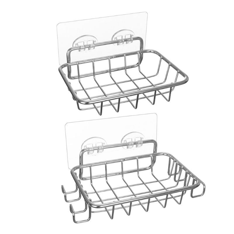 Giá Đỡ Xà Phòng Gắn Tường Bằng Thép Không Gỉ