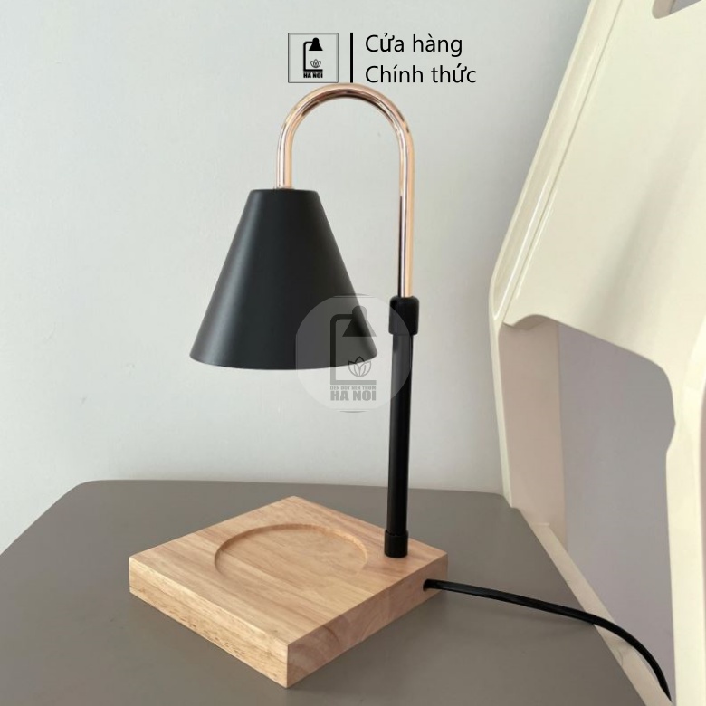 Đèn đốt nến thơm - Phụ kiện nến thơm BBW, Yankee, Candle Cup - Đế gỗ chỉnh cao thấp