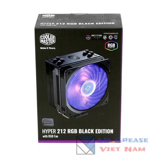Tản Khí Cooler Master HYPER 212 RGB BLACK EDTION Chính Hãng Bảo Hành 12 Tháng
