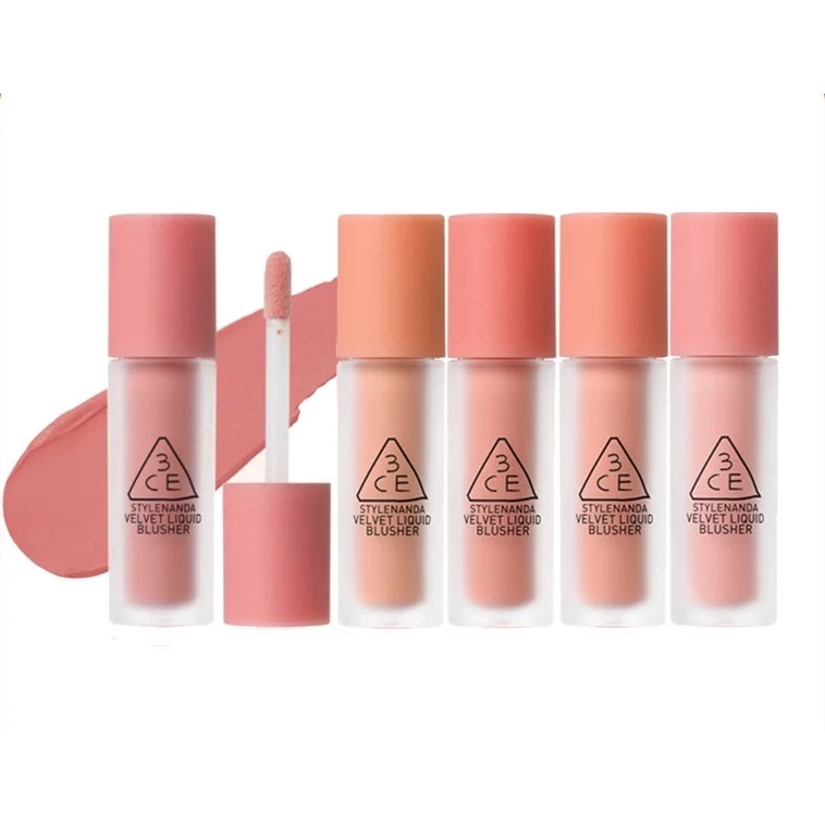 Má Hồng Dạng Kem 3CE velvet Liquid Blusher