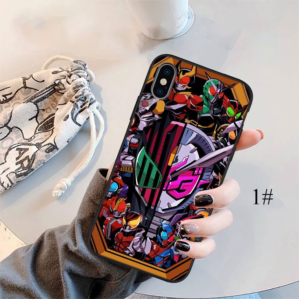 Ốp Điện Thoại Họa Tiết Kamen Rider Cho iPhone 5 5S 6 6S 7 8 11 Pro Max Plus SE XR AI54