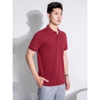 Áo polo nam aristino aps027s8 đỏ-regular còn s-m