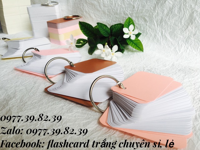 FlashCard 300 thẻ Học Từ Vựng Ngoại Ngữ Trung Nhật Anh Hàn Đức Đáng Yêu