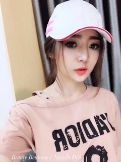 Áo thun lệch vai 