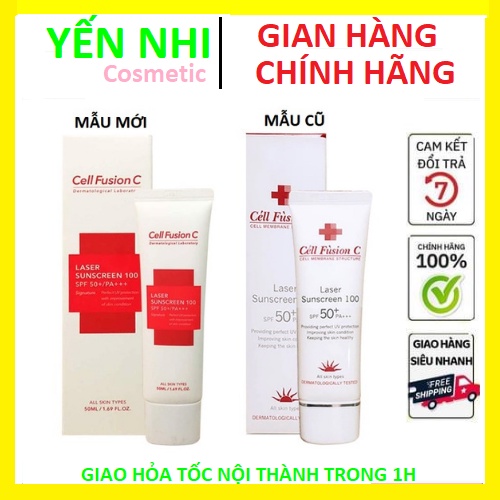 Kem Chống Nắng CELL FUSION C LASER SUNSCREEN SPF 50+ PA+++