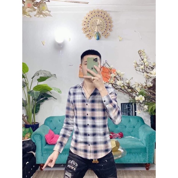 [HÀNG CAO CẤP] Áo sơ mi nam dài tay ,chất liệu cotton thoáng mát, không nhăn, không bai xù