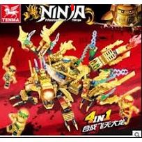 Bộ đồ chơi lego ninja cưỡi rồnG