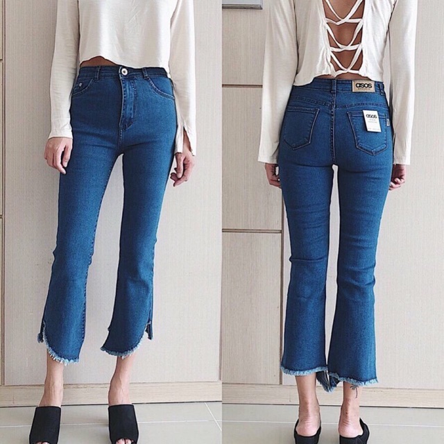 ⚡️Quần Jeans Nữ Ống Tua Lai - 439