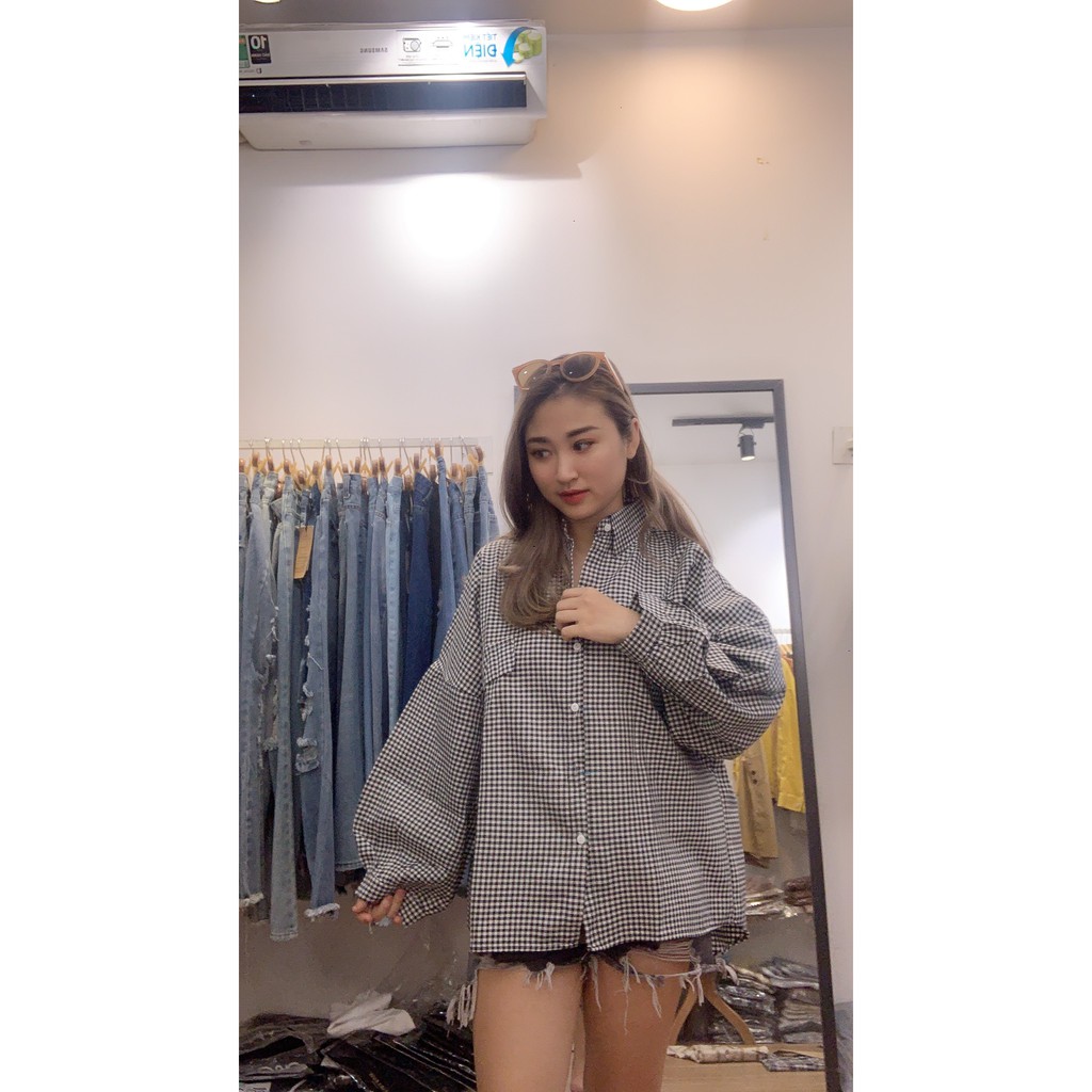 ÁO SƠ MI FORM TO TÚI GIẢ (clip thật,ảnh thật) | BigBuy360 - bigbuy360.vn