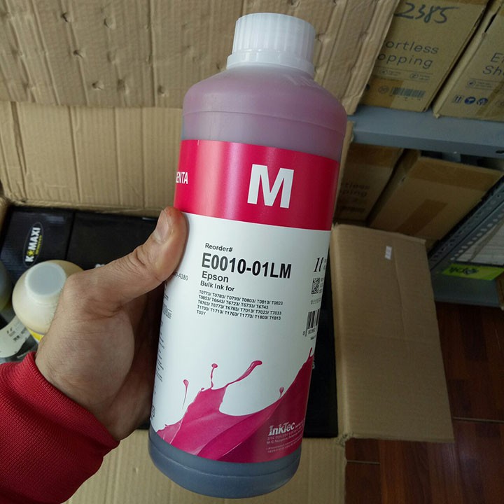 Mực Dye Inktec Hàn Quốc dùng riêng cho máy in phun Epson (1Lít)