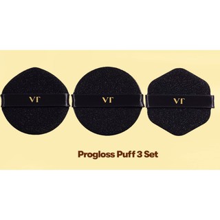 Bộ 3 mút trang điểm tán cushion VT Progloss Puff (3 miếng)