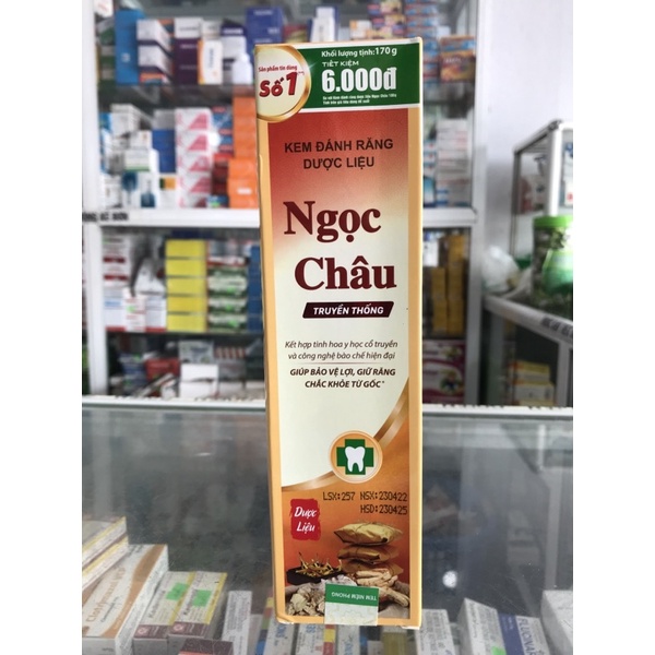 KEM ĐÁNH RĂNG NGỌC CHÂU TRUYỀN THỐNG  ) - GIÚP RĂNG TRẮNG SÁNG KHOẺ MẠNH