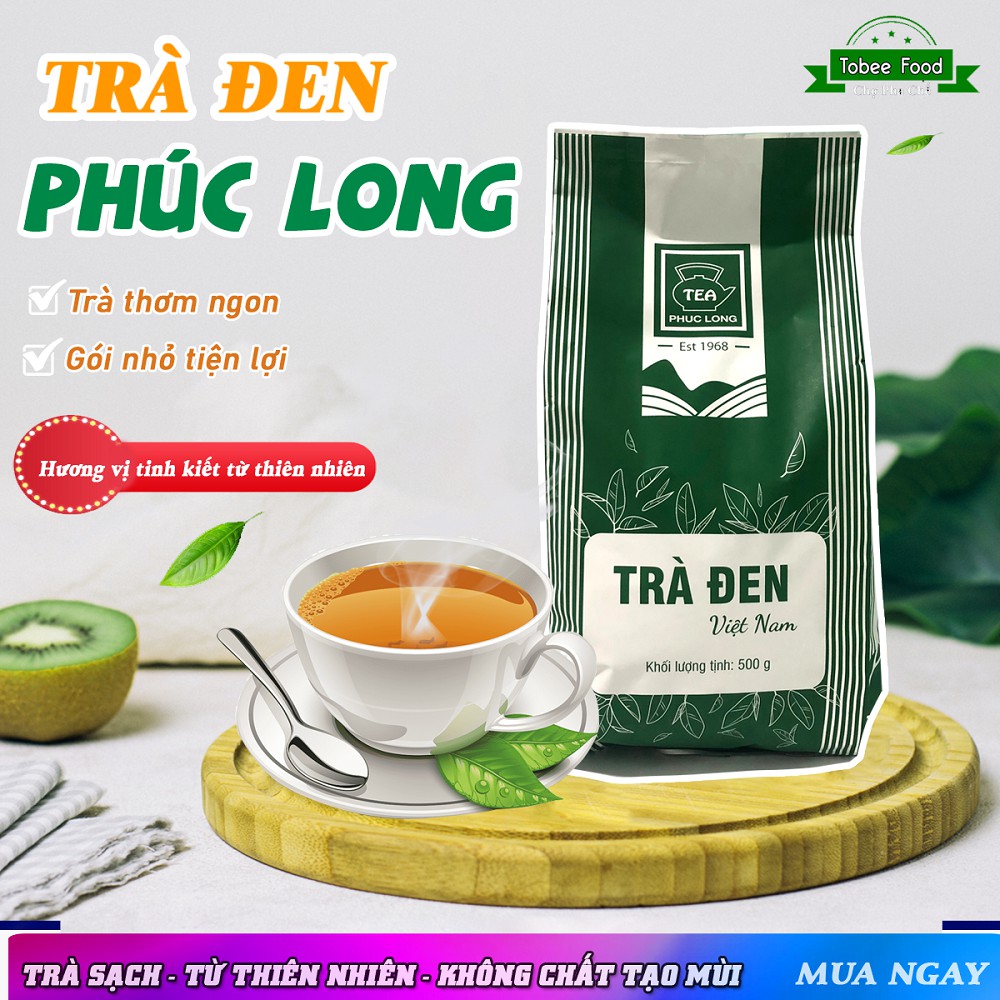 [Mã GROXUAN1 giảm 8% đơn 150K] Trà Đen Phúc Long 500g | Trà pha trà sữa thơm ngon đậm vị trà | BigBuy360 - bigbuy360.vn