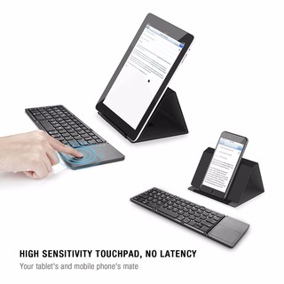 Bàn phím chuột Bluetooth không dây có thể gập lại cho iOS dành cho Android dành cho Microsoft