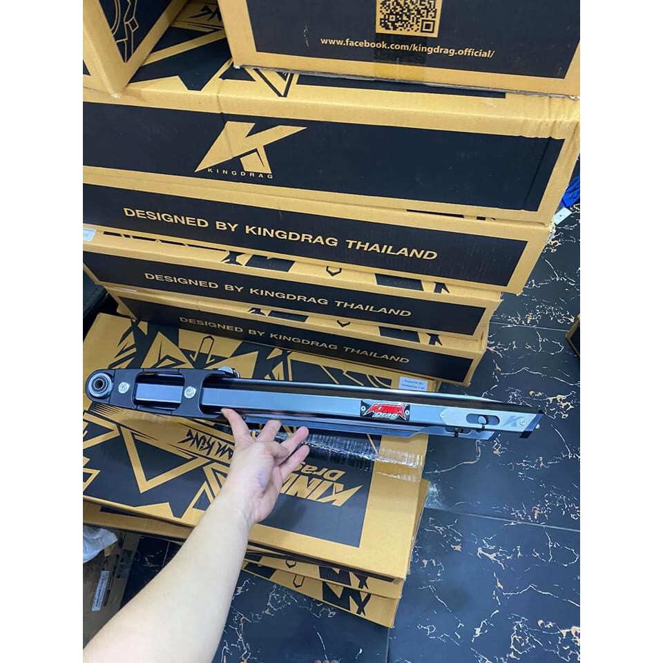 Gắp nhôm KingDrang cho exciter 150 hàng REal