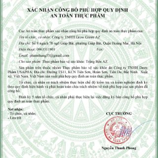 VIÊN UỐNG TRẮNG BỀN AZ