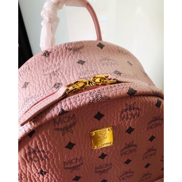 Balo mcm size 40 màu hồng