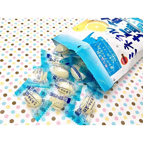 Kẹo chanh muối Bourbon Nhật Bản 100g chiết xuất chanh tươi, muối, giúp bổ sung nước và khoáng, hỗ tợ tiêu hóa