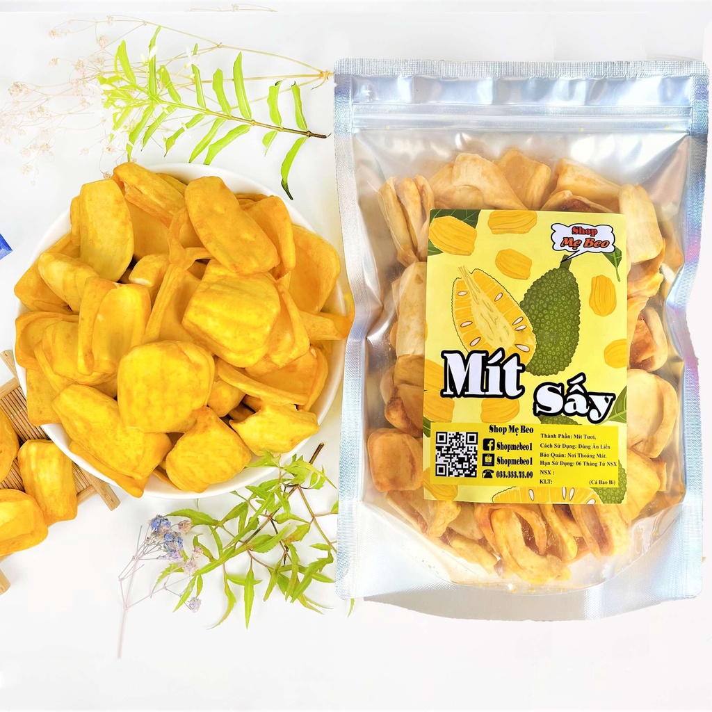 Mít Sấy Khô Giòn Nguyên Cánh Ngon Xuất Khẩu