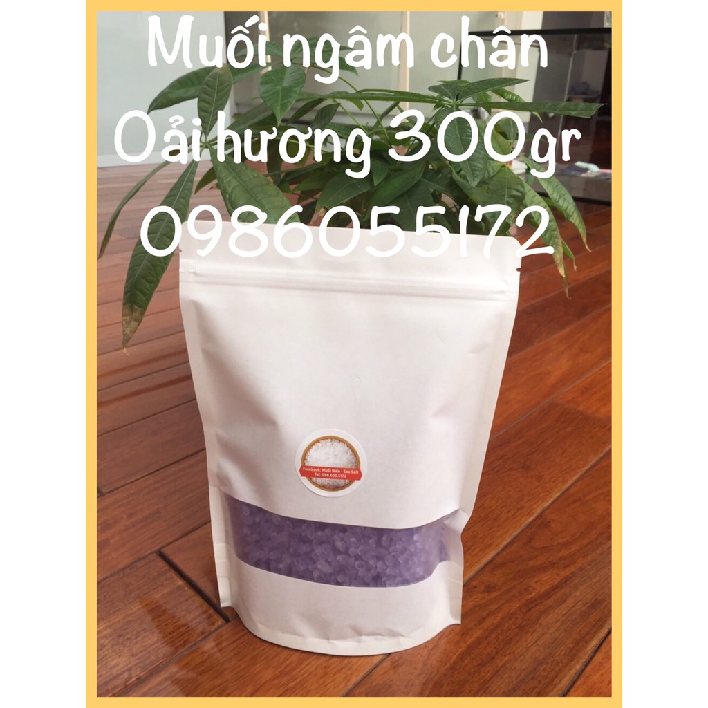 Muối ngâm chân oải hương 300gr