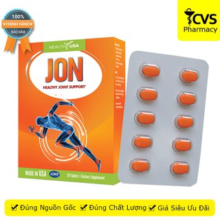 JON (Healthy Joint Support) - viên uống bổ sung dưỡng chất cho xương khớp, giảm thoái hóa khớp - cvspharmacy