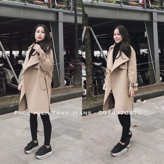 Áo dạ vest dáng dài
