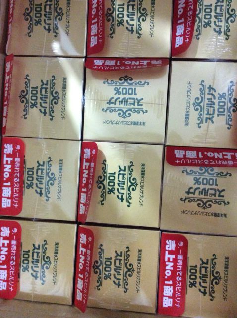 DATE 2022] Tảo Xoắn Spirulina Nhật Bản Hộp 2200 Viên