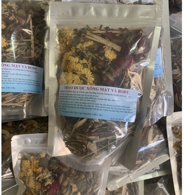 Gói xông mặt thảo dược nhiều vị 100gr