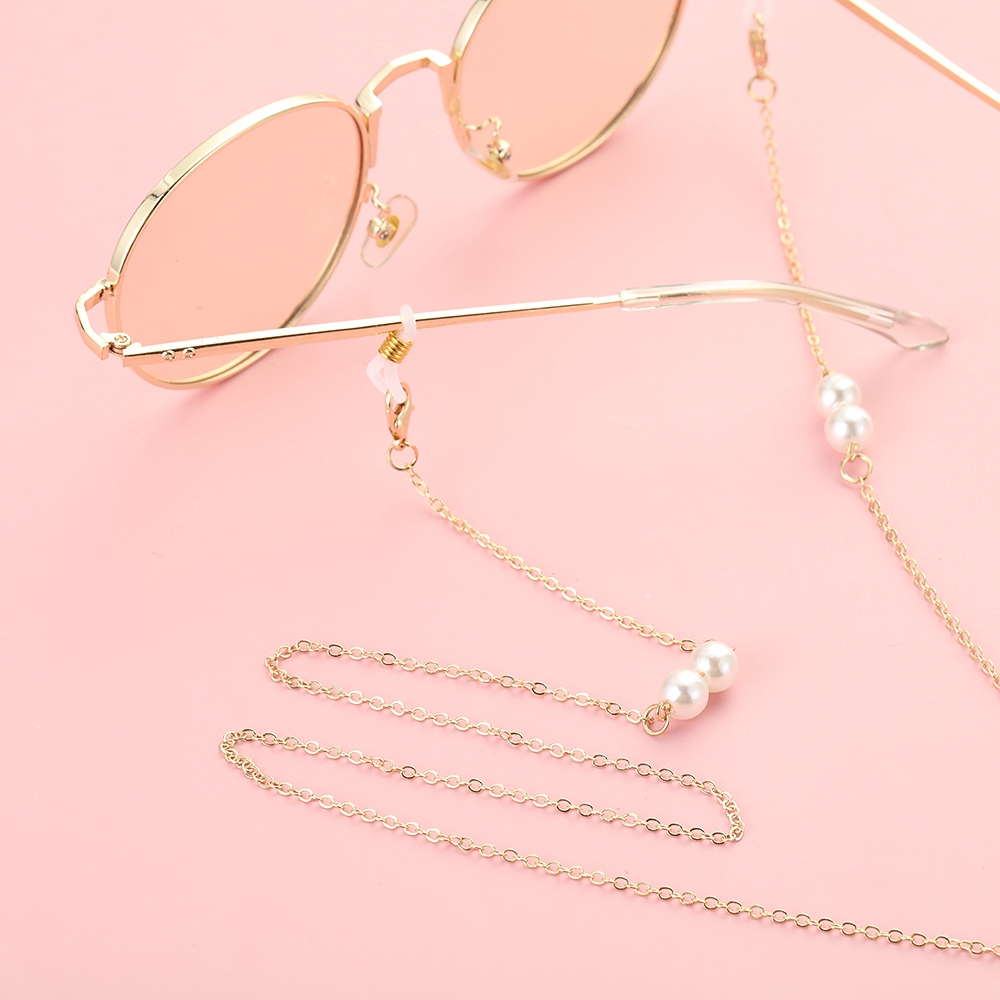 Chuỗi dây đeo kính chống trượt tùy chỉnh thời trang cổ điển cho nữ