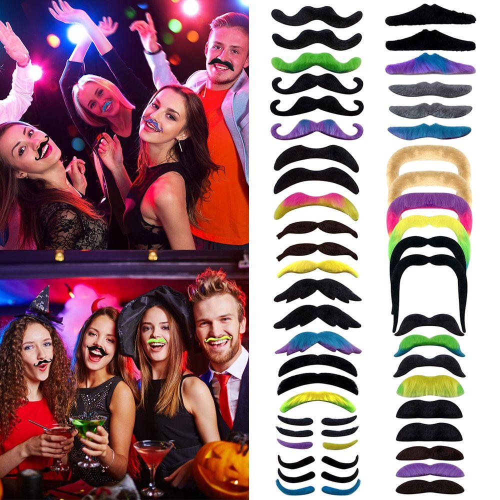 Bộ 48 Râu Giả Hóa Trang Fiesta
