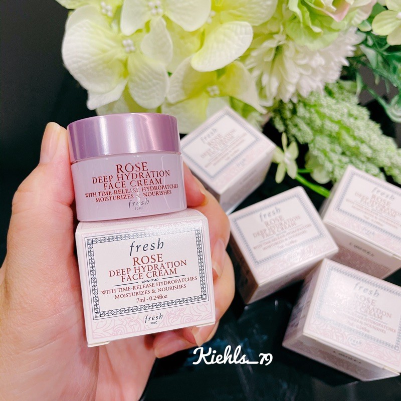 Kem dưỡng ẩm Fresh Rose Deep Hydration Face Cream