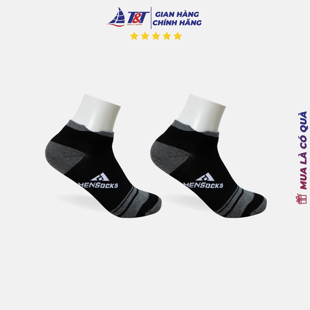Combo 5 đôi Tất Nam cổ ngắn Men Socks T&amp;T SOCKS - NAM 33.004