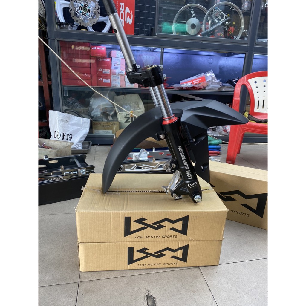 Combo LCM phuộc - chảng ba chế ex 150
